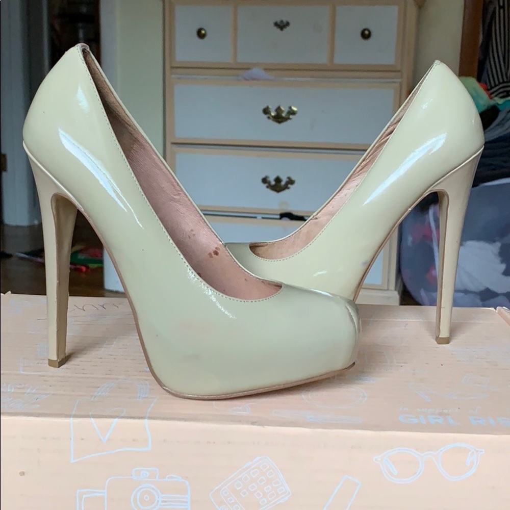 Nude heels